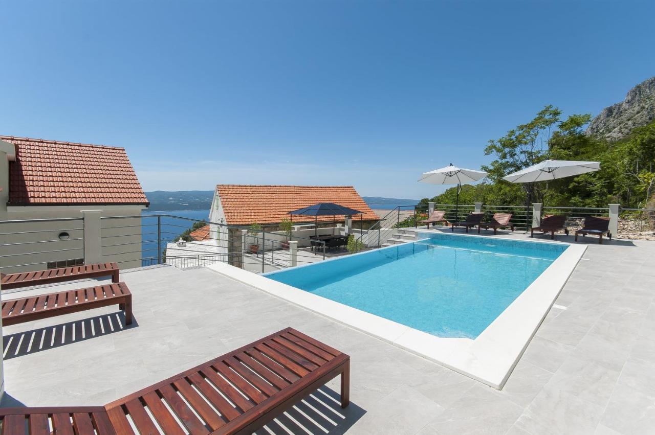 Xxl Villa Vista - Heated Pool Lokva Rogoznica Exteriör bild