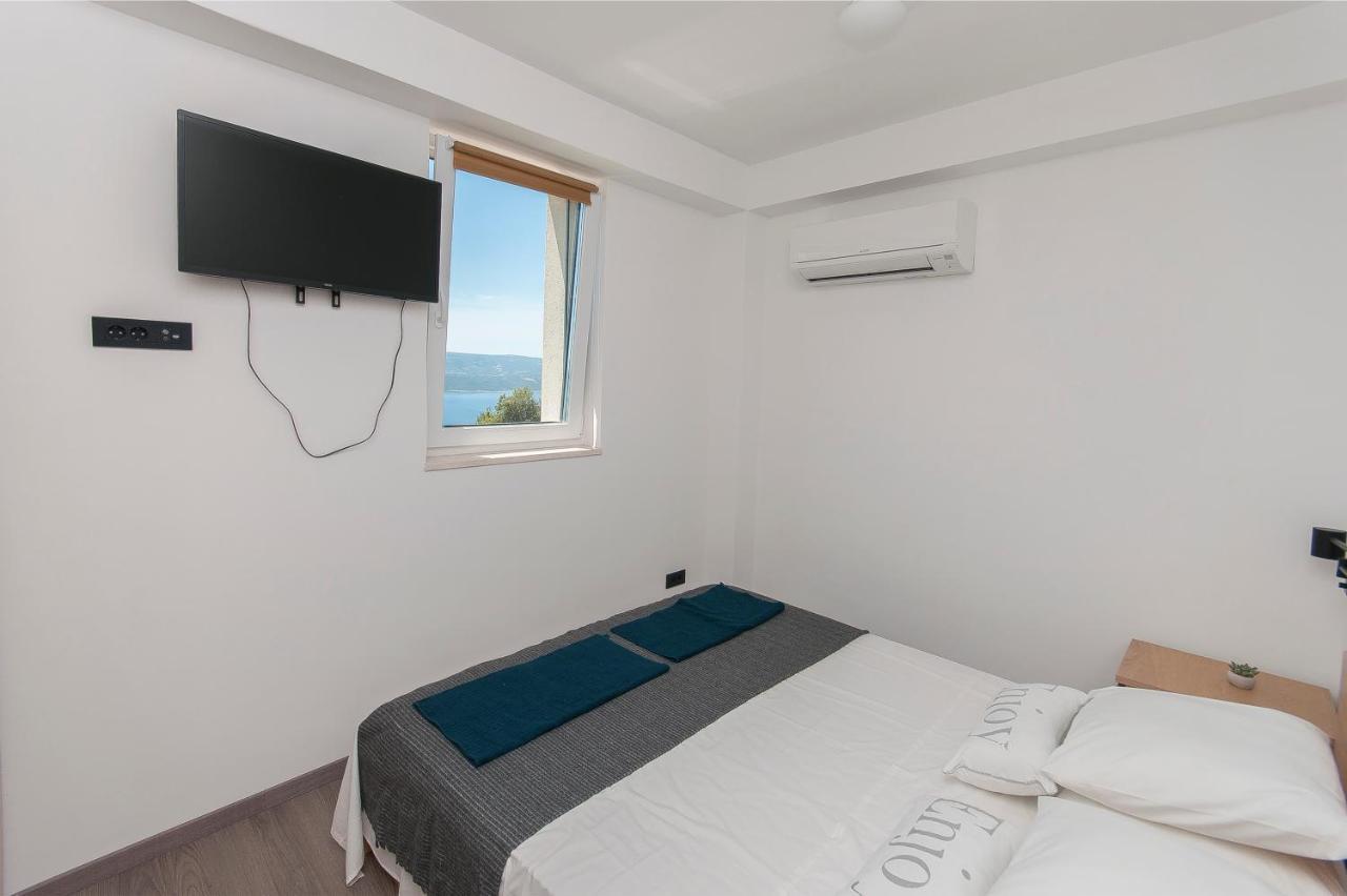 Xxl Villa Vista - Heated Pool Lokva Rogoznica Exteriör bild