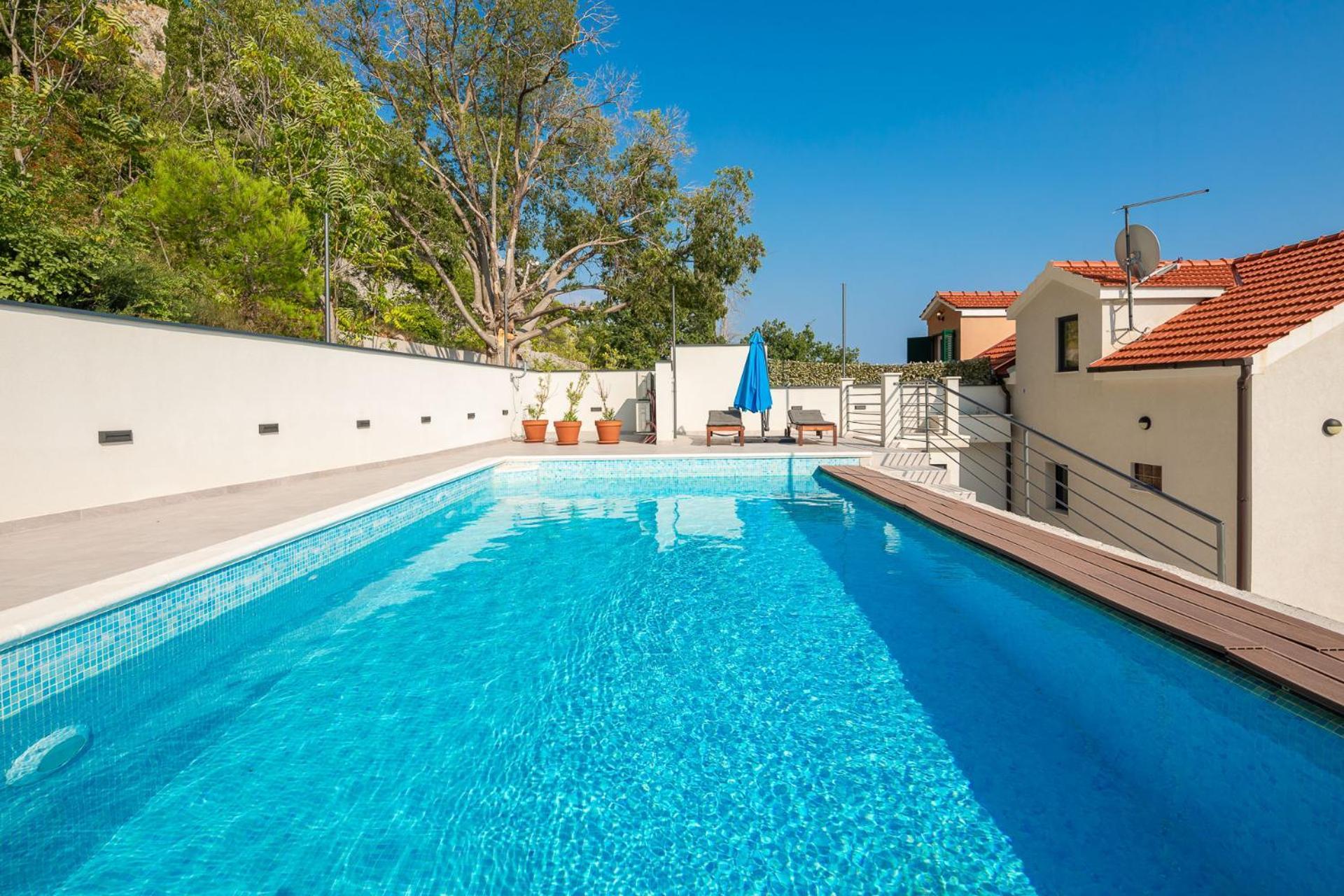 Xxl Villa Vista - Heated Pool Lokva Rogoznica Exteriör bild
